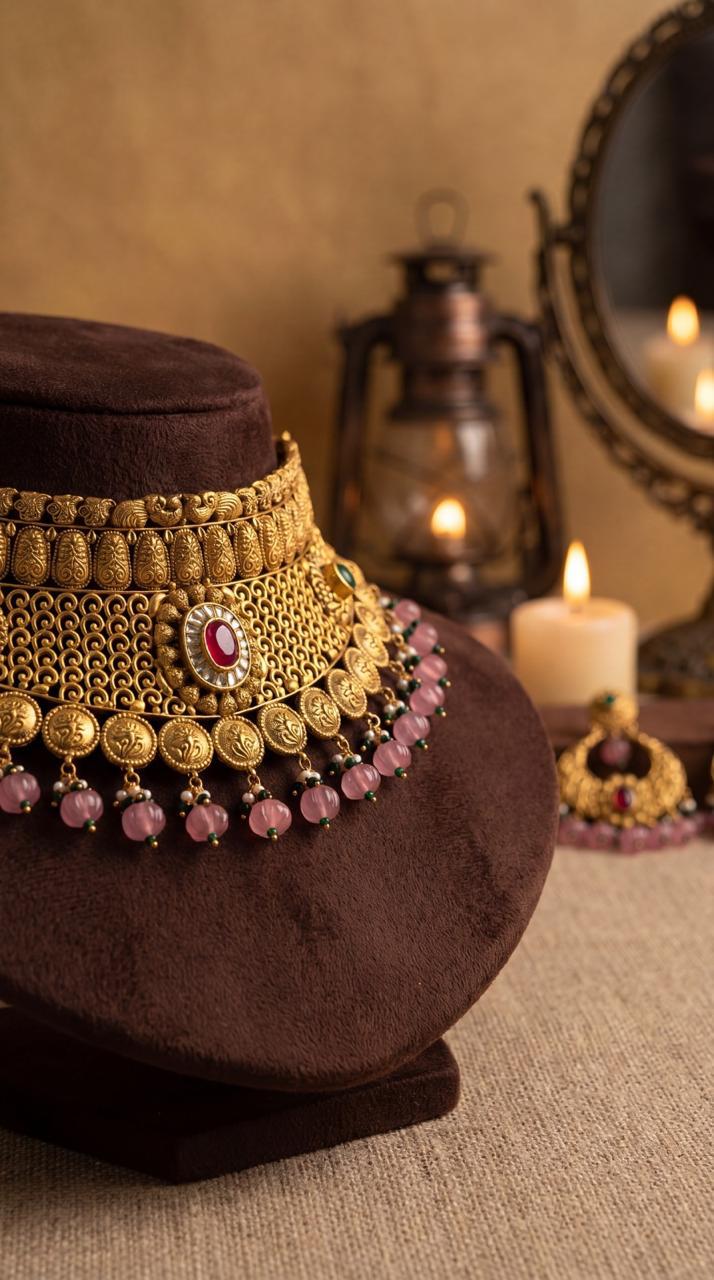 Antique Gold Chokers